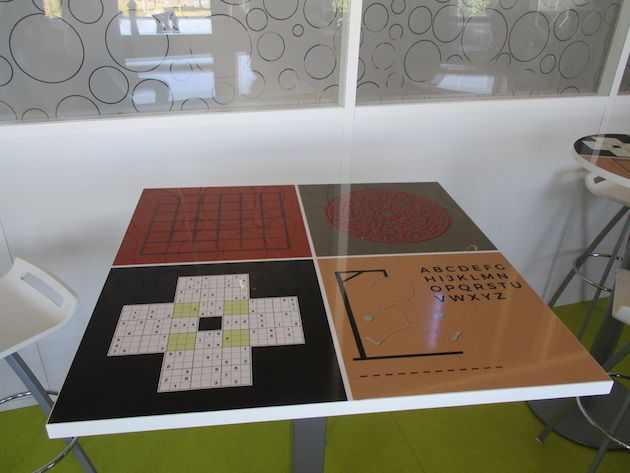 COMATEF - habillage table jeu